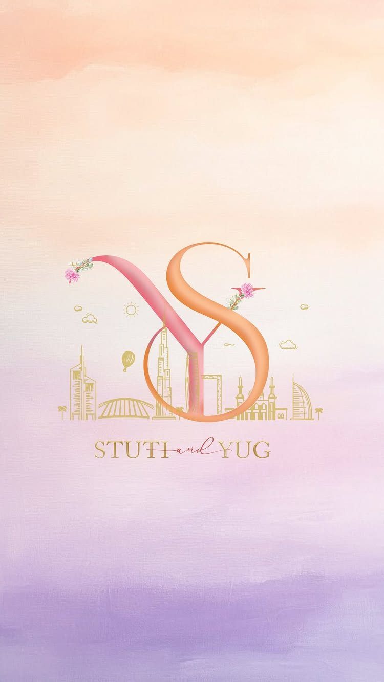Stylized letters S and Y above a gold city skyline on gradient background.